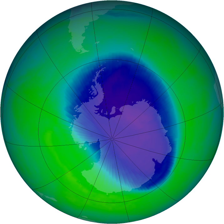 Ozone Map 1993-11-15